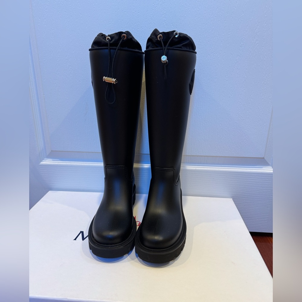 Moncler KICKSTREAM HIGH RAIN BOOTS - Picture 6 of 8